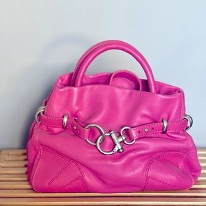 Sonia Rykiel Pink Crossbody Leather Bag